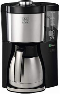 Melitta Look V Perfection Filtre Kahve Makinesi – Termos – Zamanlayıcı Fonksiyonlu – Damlama Durdurucu – 10 Fincan – Siyah (1025-16)