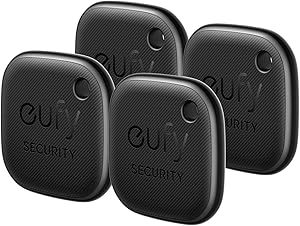 eufy Security SmartTrack Link Apple Cihazımı Bul ile Uyumlu Takip Cihazı 4’lü Paket