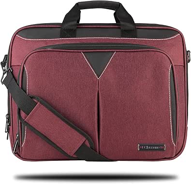 Classone Taranto VP3005 15.6,inch, Su geçirmez kumaş, Laptop,Notebook El Çantası-Bordo