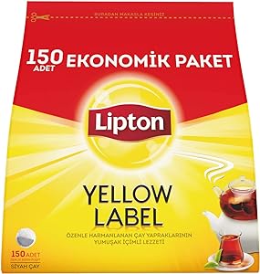 Lipton Yellow Label Demlik Poşet Çay, 150’li