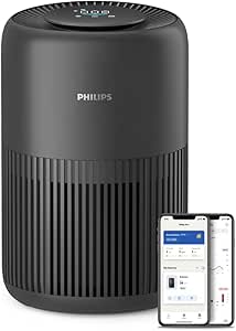Philips 900 Serisi Hava Temizleyici, 65 M2’ye Kadar Etkili, HEPA ve Aktif Karbon filtresi, 250 m3/sa temiz hava hızı (CADR), AC0951/13