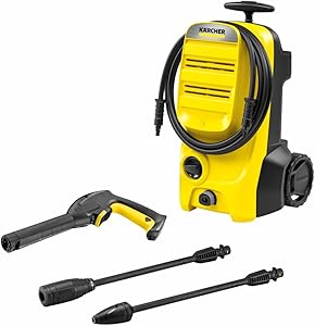 Karcher, K 4 Classic 130 Bar Basınçlı Yıkama, 1.679-420.0, Sarı, Siyah