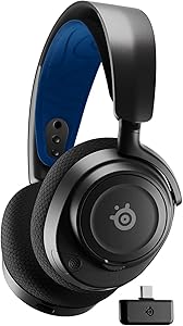 SteelSeries Arctis Nova 7P Wireless Multi-Platform Gaming ve Mobil Kulaklık – Nova Akustik Sistemi – 2.4 GHz ve Eş Zamanlı Bluetooth – USB-C – Gen2 Clearcast Mikrofon