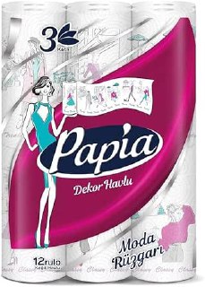 Papia Decor Havlu 12’li