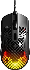 SteelSeries Aerox 5 Gaming Mouse 9 Programlanabilir Tuş IP54 PC/MAC – FPS, MOBA Battle Royale MMOs RPGs Siyah