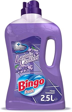 Bingo Fresh Yüzey Temizleyici, Lavanta Çiçekleri, 2,5 Lt