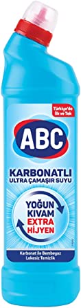 ABC DETERJAN Karbonatlı Ultra Yoğun 750 mL Çamaşır Suyu (1 x 750 mL)
