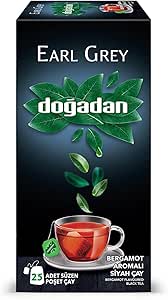 Doğadan Earl Grey Bergamot Siyah Çay Poşet 25’li 50 g