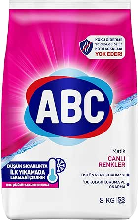 Toz Deterjan Renkliler 8 kg