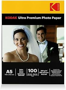 Kodak RSPA5RC-260-15X21 Inkjet Fotoğraf Kağıdı
