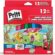 Pritt 12’li Jumbo Üçgen Silinebilir Pastel Boya (Mum Boya) + Silgi ve Kalemtıraş Hediyeli
