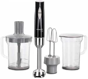Korkmaz Vertex Mega Inox/Siyah Blender Set