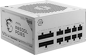 MSI MAG A850GL PCIE5 WHITE Bilgisayar Kasası