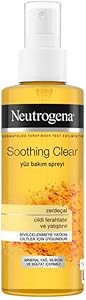 neutrogena soothing clear tonik yüz bakım tonik sprey (125 ml)