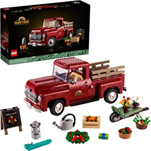 LEGO® Icons Kamyonet 10290 Yetişkinler için Yapım Seti; 1950’lerden Orijinal Klasik bir Kamyonet Yapın ve Sergileyin (1677 Parça)