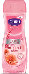 DURU FRESH SENSATIONS Çiçek Tazeliği Duş Jeli, 450 Mililitre