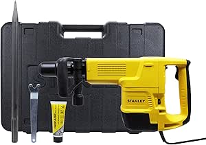 Stanley Sthm10K-Tr Profesyonel Ağır Hizmet Tİpi Sds-Max Kırıcı, 1600W, Sarı/Siyah, 14.7J