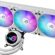 ASUS ROG STRIX LC III 360 ARGB AURA SYNC RGB 120MM ADRESLENEBİLİR RGB FAN SIVI CPU SOĞUTUCUSU BEYAZ