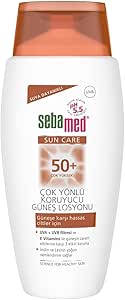 Sebamed Sun Care SPF 50+ UVA/UVB Filtresi ve E Vitamini Üçlü Yüksek Koruma Çok Yönlü Güneş Losyonu 150 ml