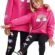 Skechers G Heavy Weight Fleece Suit Track Suit Kız Çocuk Gs Neon Pink Eşofman Takımı