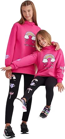 Skechers G Heavy Weight Fleece Suit Track Suit Kız Çocuk Gs Neon Pink Eşofman Takımı