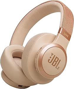 JBL Live 770 BT NC, Wireless Kulaklık, OE, Kum Beji