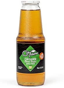 CityFarm Organik Elma Suyu 1 Lt