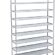 Songmics 10 Katlı Ayakkabı Rafı, 100x29x175 CM, Gri, LSR10G