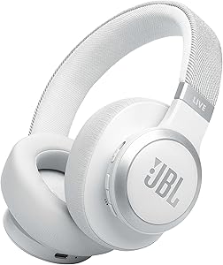 JBL Live 770 BT NC, Wireless Kulaklık, OE, Beyaz