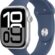 Apple Watch Series 10 GPS 42 mm Gümüş Rengi Kasa Akıllı Saat ve Kot Rengi Spor Kordon – S/M. Fitness Takibi, EKG uygulaması, Hep Açık Retina Ekran, Suya Dayanıklı Tasarım