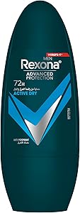 Rexona Üstün Koruma Erkek Roll On Deodorant Active Dry 72 Saat Kesintisiz Koruma 50 ml