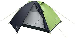 H HANNAH, Tycoon 4 Kişilik Comfort Çadır, 10029349HHX, Spring Green/Cloudy Gray