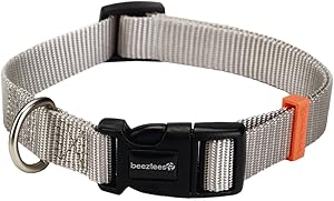 Beeztees Köpek Boyun Tasması, Açık Gri, 20-30cm