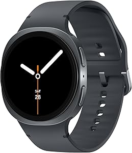 Samsung Galaxy Watch8 Koyu Gri, Bluetooth, 40mm Akıllı Saat (Samsung Türkiye Garantili)