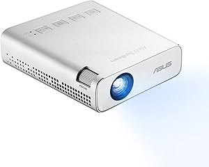 ASUS E1R TASINABILIR PROJEKTOR 200 LUMEN R/G/B LED WVGA 854×480 400:1 2YIL HDMI 1.5W HOPARLÖR 30.000 SAAT POWERBANK