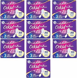 Orkid Platinum Anne Kız Paketi Gece & Gündüz Hijyenik Ped 60 Adet