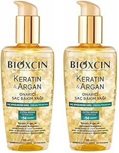 Bioxcin Keratin & Argan Onarıcı Saç Bakım Yağı 150 Ml – Yıpranmış Ve Hasar Görmüş Saçlar 2li paket