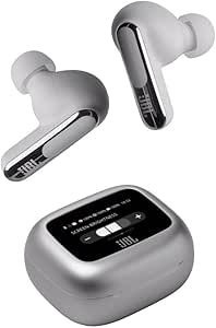 JBL Live Beam 3, Kablosuz Kulakiçi Kulaklık, Silver