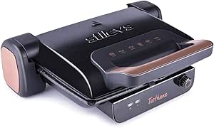 Stilevs Tosthane Izgaralı Tost Makinesi SİYAH