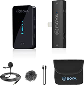 Boya BY-XM6-S3 Kablosuz Yaka Mikrofonu – Lightning