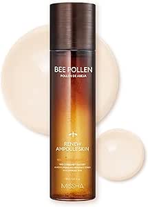 MISSHA Arı Poleni İçeren Yoğun Besleyici Nemlendirici Tonik 150ml Bee Pollen Renew Ampoule Skin