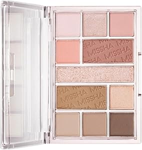 Mat ve Işıltılı Tonlar Barındıran Far Paleti Missha Mood Moment Palette (1 Rosy Rooftop)