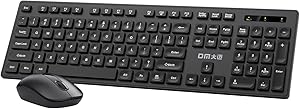 DM K12 Kablosuz 2.4Ghz İngilizce Q Klavye ve Mouse Seti