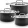 Karaca Swiss Crystal Mastermaid 6 Prç Mid Ten Set Shinyblack