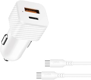 Sunix 20W Qualcomm 3.0 USB-C Araç Şarj Seti C-20