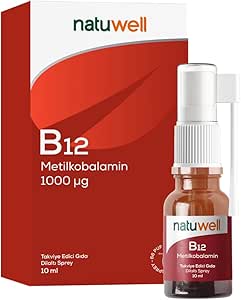 Natuwell B12 Metilkobalamin 1000 10 Ml