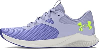 Under Armour UA W Charged Aurora 2 Kadın Spor Ayakkabı, Celeste/White Clay/High Vis Yellow, 38 EU