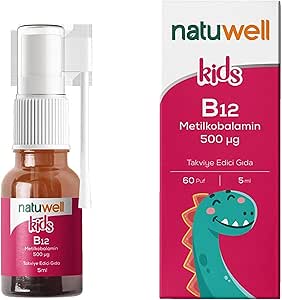 Natuwell Kids B12 Metilkobalamin 5 ml