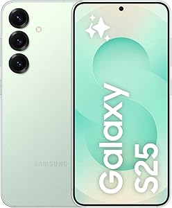 Samsung Galaxy S25, Yapay Zeka(AI) Telefon, 12GB RAM, 128GB Hafıza, Mint Yeşili, Android Akıllı Telefon, 50MP Kamera, Uzun Pil Ömrü (Samsung Türkiye Garantili)