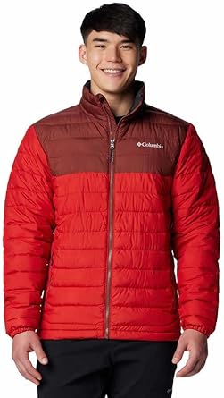 Columbia Powder Lite II Mont, Erkek, Yelken Kırmızısı/Baharat, XXL